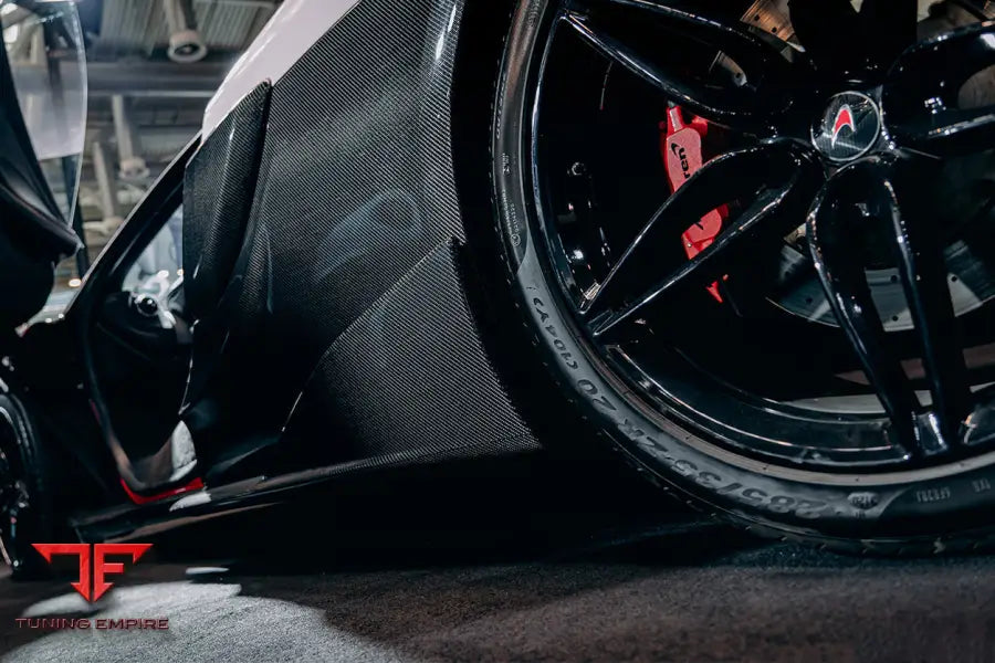 MCLAREN 600LT 540C/570S CARBON FIBER SIDE SKIRTS UNDER BOARD BSD
