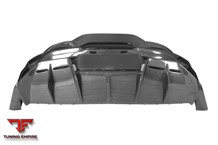 MCLAREN 600LT BKSS STYLE PARTIAL CARBON FIBER REAR BUMPER BSD