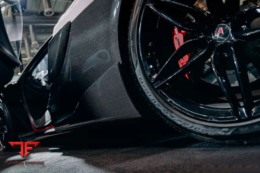 MCLAREN 600LT CABON FIBER QUARTER PANEL REAR SIDE SKIRTS BSD