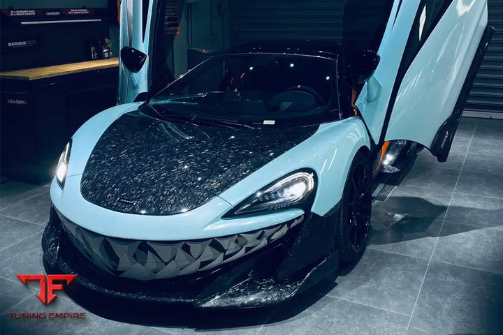 MCLAREN 600LT CARBON FIBER FRONT BUMPER LIP BSD