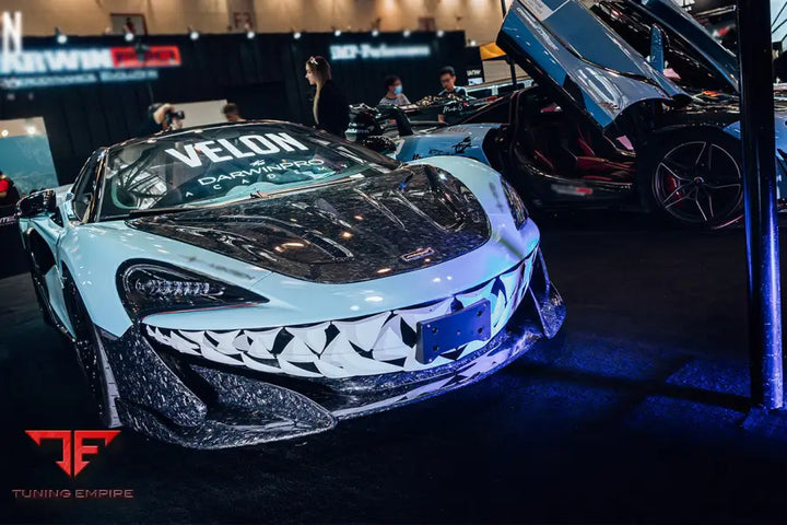 MCLAREN 600LT CARBON FIBER FRONT BUMPER LIP BSD