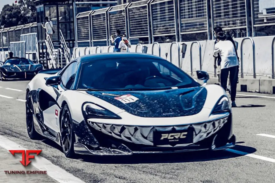 MCLAREN 600LT CARBON FIBER FRONT BUMPER SIDE SPLITTER BSD