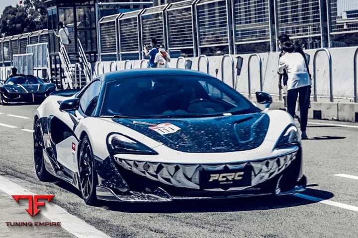 MCLAREN 600LT CARBON FIBER FRONT BUMPER SIDE SPLITTER BSD