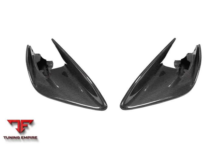 MCLAREN 600LT CARBON FIBER FRONT BUMPER SIDE SPLITTER BSD