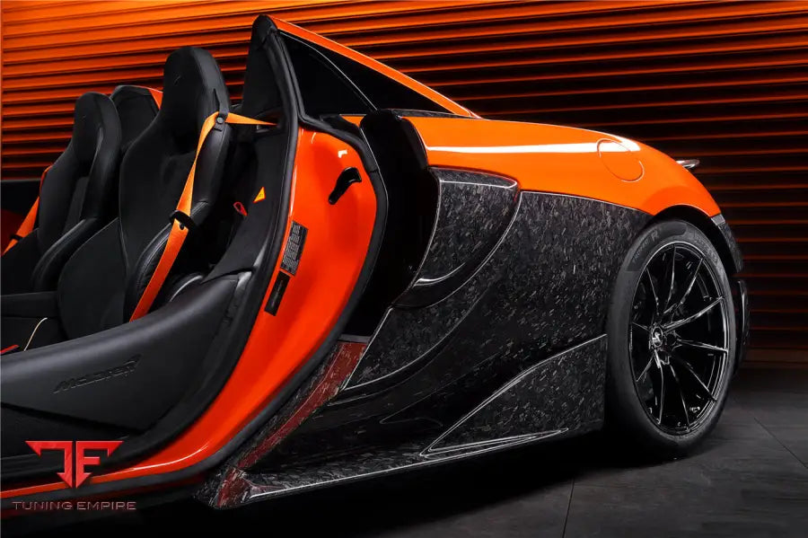 MCLAREN 600LT CARBON FIBER QUARTER PANEL SIDE SCOOPS BSD