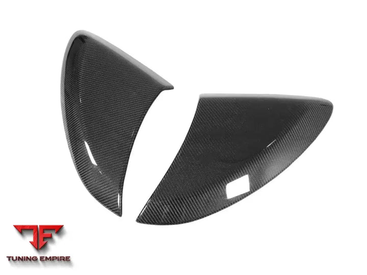 MCLAREN 600LT OEM STYLE CARBON FIBER QUARTER PANEL SIDE SCOOPS BSD
