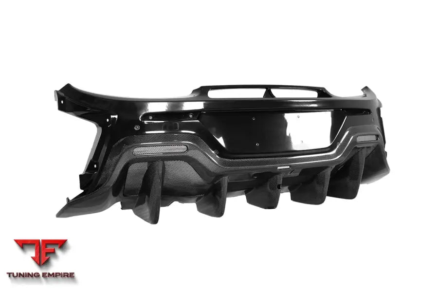 MCLAREN 600LT CARBON FIBER REAR BUMPER BSD