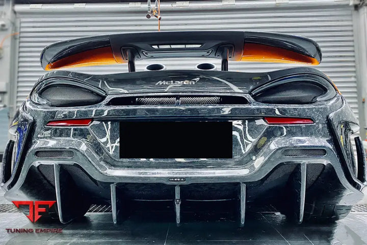 MCLAREN 600LT CARBON FIBER REAR BUMPER BSD