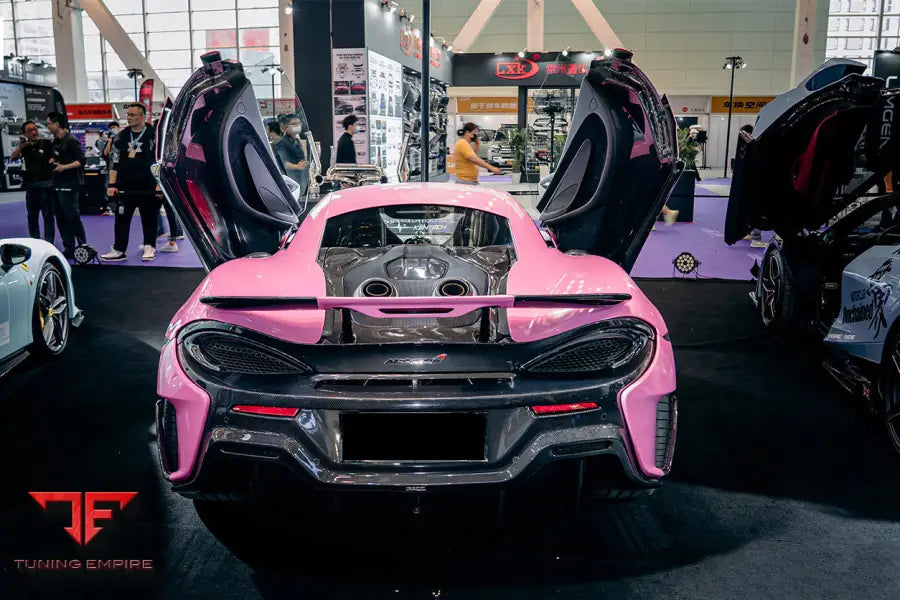 MCLAREN 600LT CARBON FIBER REAR BUMPER BSD