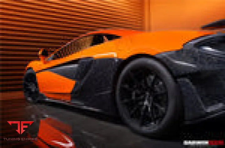 MCLAREN 600LT CARBON FIBER REAR BUMPER SIDE CANARDS BSD