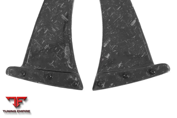 MCLAREN 600LT CARBON FIBER REAR BUMPER SIDE CANARDS BSD