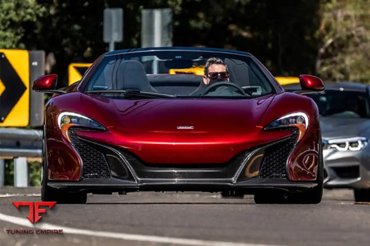 MCLAREN 650S OEM STYLE CARBON FIBER FRONT BUMPER MIDDLE BSD