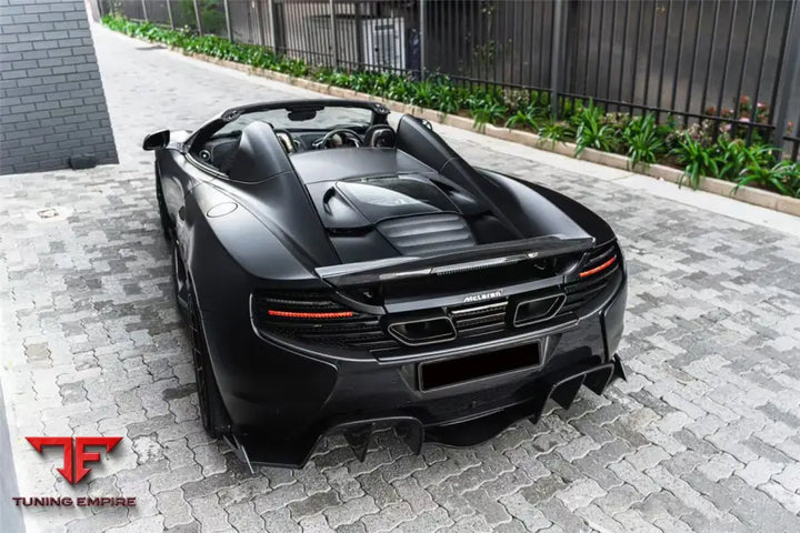 MCLAREN 650S CARBON FIBER REAR BUMPER BSD