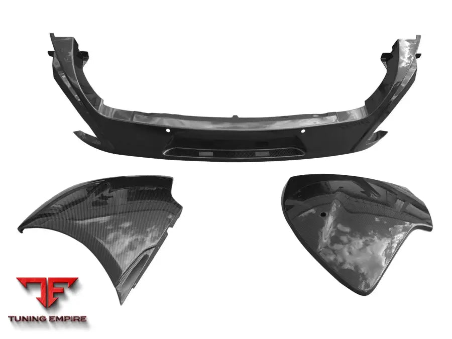 MCLAREN 650S OEM STYLE CARBON FIBER REAR BUMPER BSD