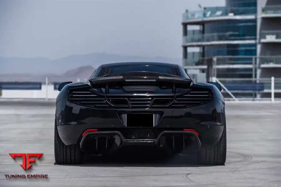 MCLAREN 650S & MP4 12C BKSS STYLE CARBON FIBER TRUNK SPOILER BSD