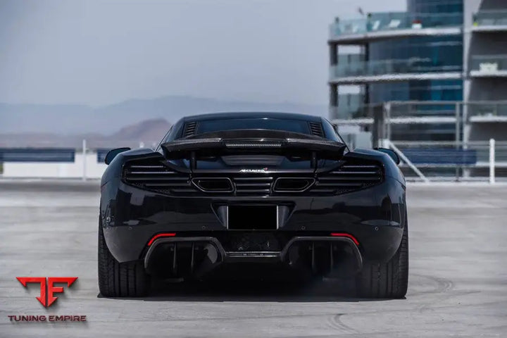 MCLAREN 650S & MP4 12C BKSS STYLE CARBON FIBER TRUNK SPOILER BSD
