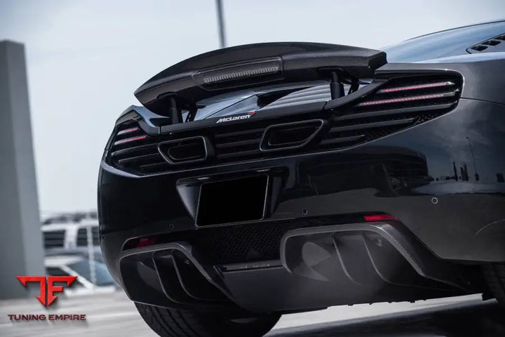 MCLAREN 650S & MP4 12C BKSS STYLE CARBON FIBER TRUNK SPOILER BSD