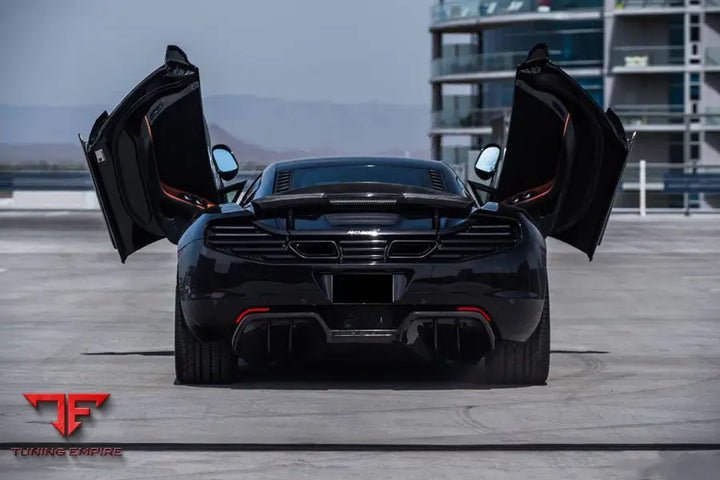 MCLAREN 650S & MP4 12C BKSS STYLE CARBON FIBER TRUNK SPOILER BSD