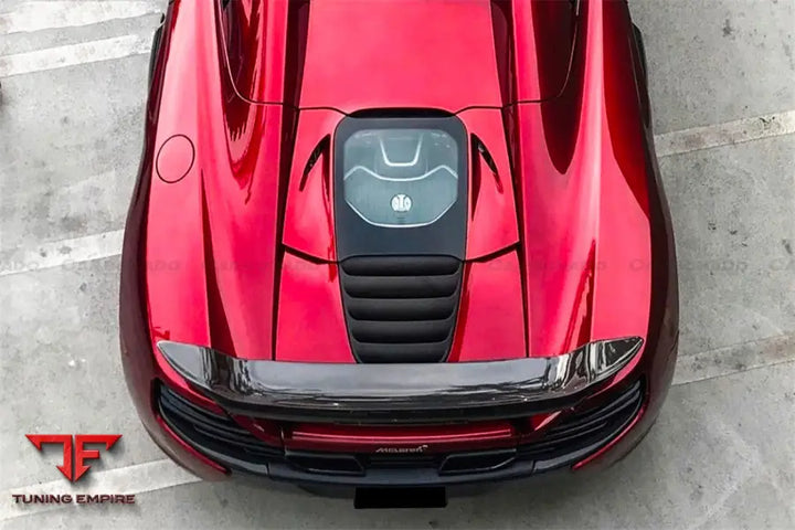 MCLAREN 650S & MP4 12C VRS STYLE CARBON FIBER TRUNK SPOILER BSD