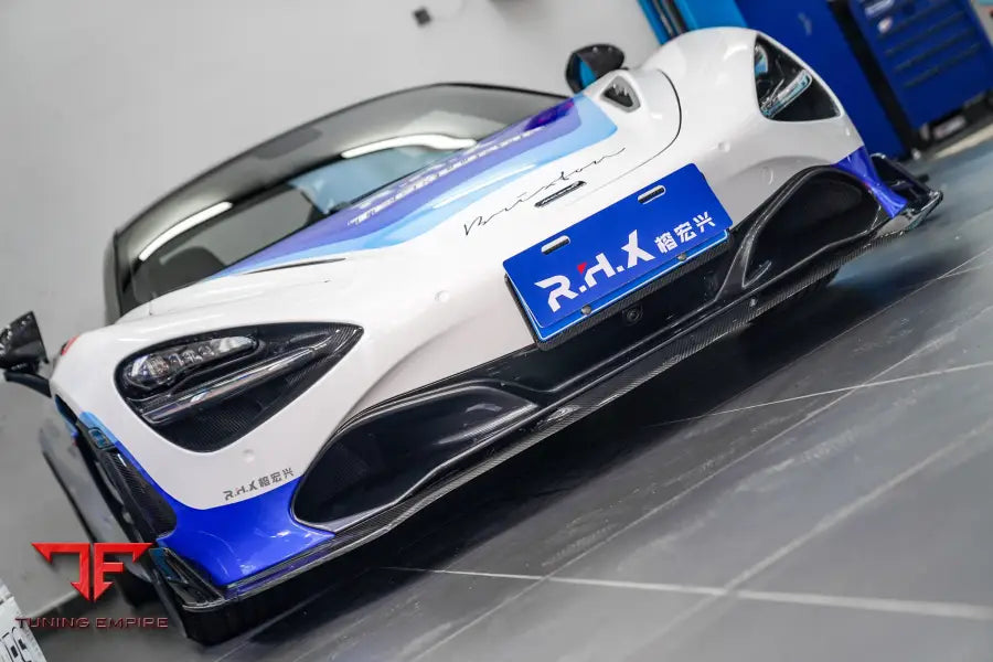 McLaren 720S AE front lip and canards
