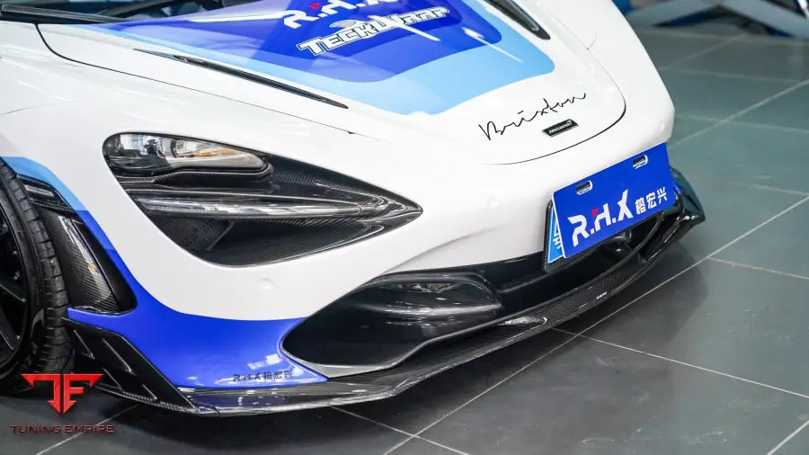 McLaren 720S AE front lip and canards