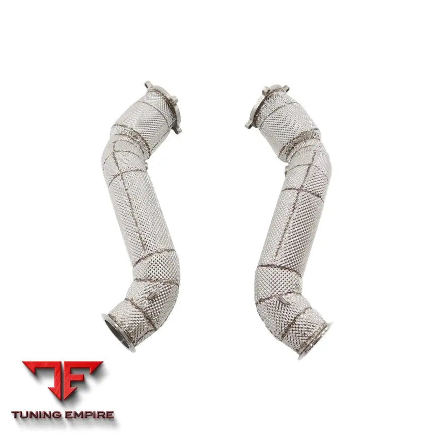 MCLAREN 720S 4.0T V8 TITANIUM RAZOR EXHAUST CAT DOWNPIPE WITH VALVE
