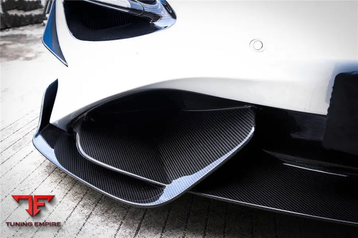 MCLAREN 720S 765LT-STYLE DRY PART CARBON FIBER FRONT BUMPER BSD