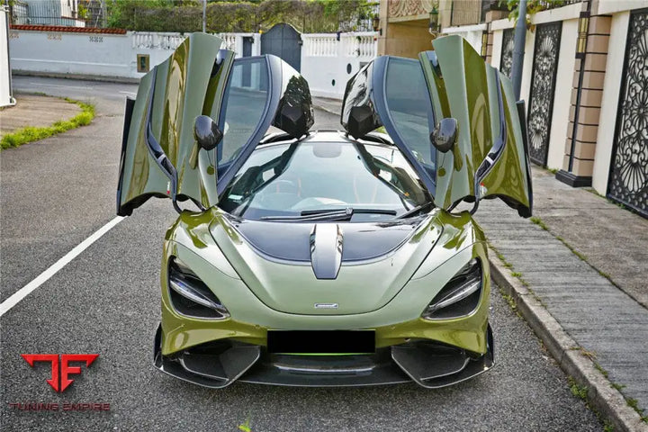 MCLAREN 720S 765LT-STYLE DRY PART CARBON FIBER FRONT BUMPER BSD