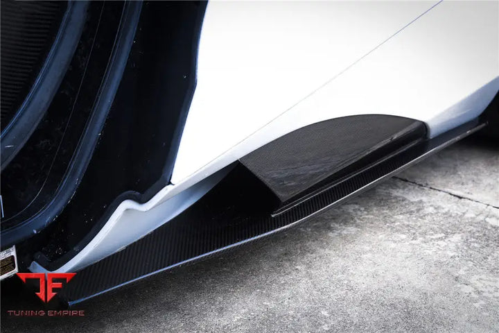 MCLAREN 720S 765LT-STYLE DRY PART CARBON FIBER SIDE SKIRTS BSD
