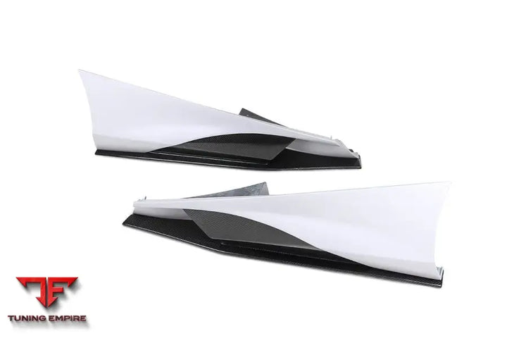 MCLAREN 720S 765LT-STYLE DRY PART CARBON FIBER SIDE SKIRTS BSD