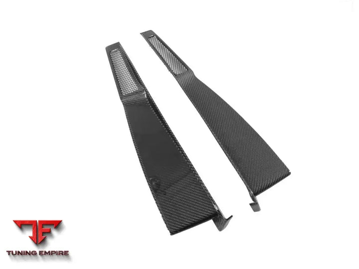 MCLAREN 720S COUPE ONLY CARBON FIBER ENGINE HOOD SIDE AIR INTAKE VENTS 6PCS （DONT FIT SPYDER） BSD