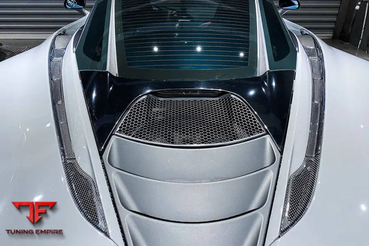 MCLAREN 720S COUPE ONLY CARBON FIBER ENGINE HOOD SIDE AIR INTAKE VENTS 6PCS （DONT FIT SPYDER） BSD