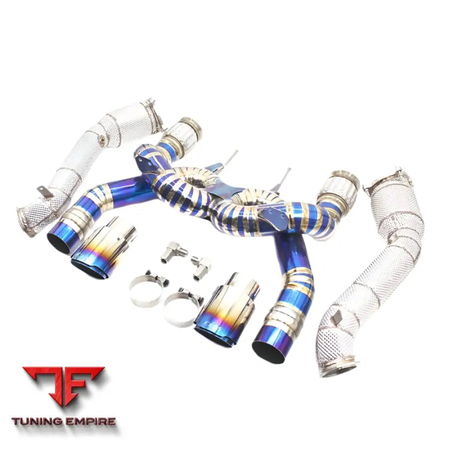 MCLAREN 720SHIGH DOWNPIPE TITANIUM ALLOY EXHAUST SYSTEM