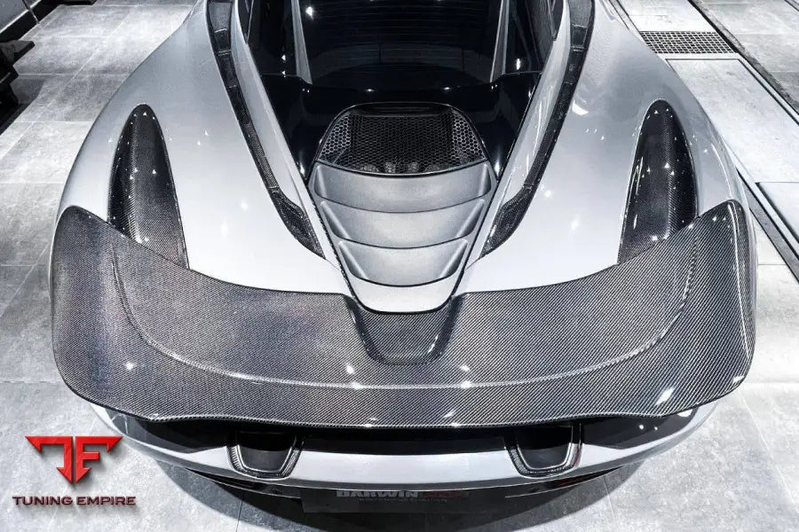 MCLAREN 720S OEM STYLE CARBON FIBER REAR TRUNK AIR INTAKE VENTS REPLACEMENT BSD