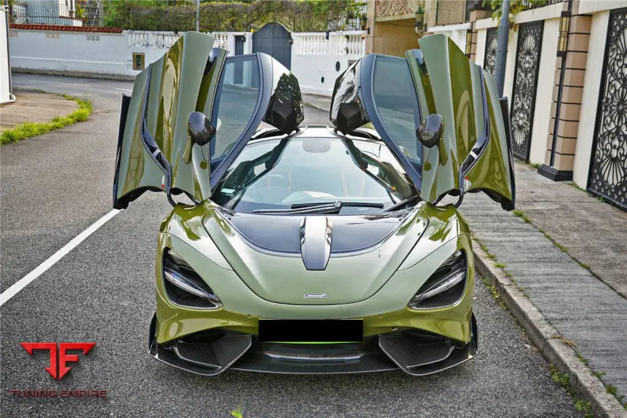 MCLAREN 720S OEM STYLE DRY CARBON FIBER HEADLIGHT INSERTS TIM REPLACEMENT BSD