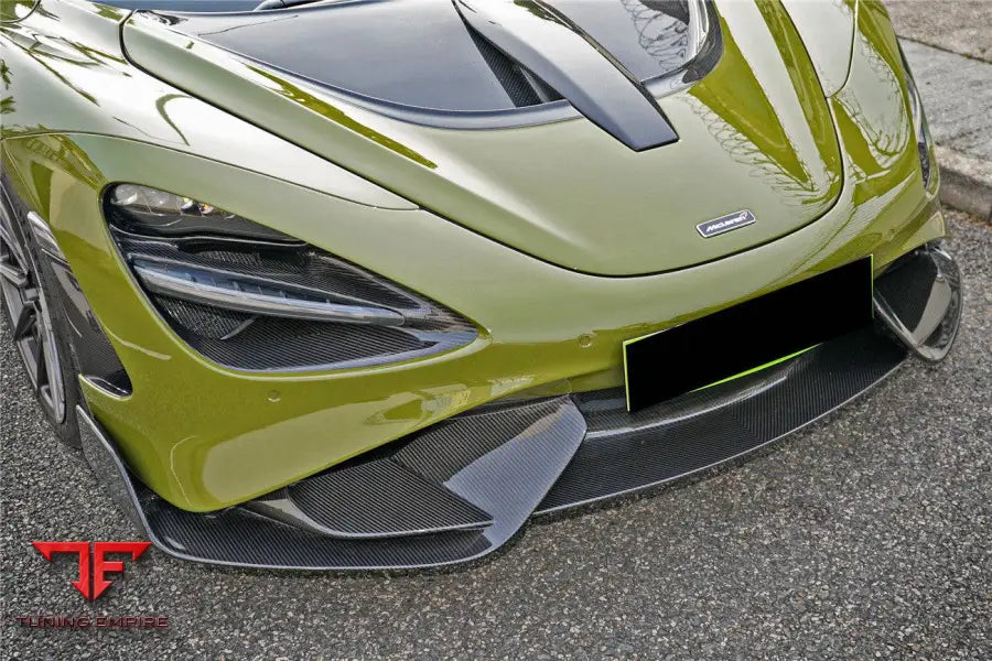 MCLAREN 720S OEM STYLE DRY CARBON FIBER HEADLIGHT INSERTS TIM REPLACEMENT BSD