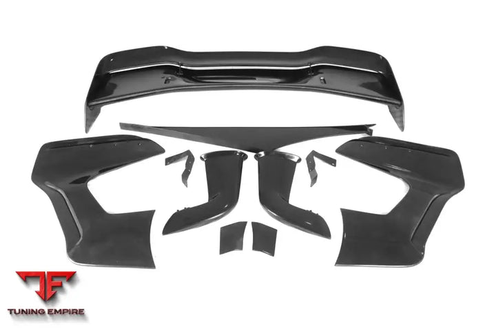 MCLAREN 720S SE²GTR STYLE TRUNK WING WITH SIDE WINGLETS BSD