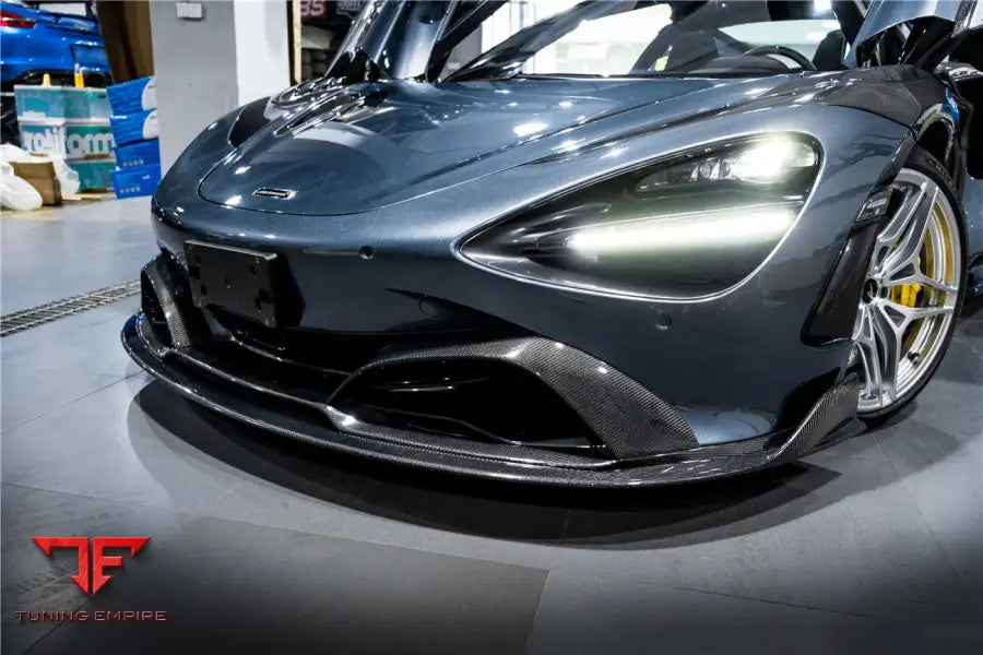 MCLAREN 720S SE²NWB STYLE CARBON FIBER FRONT LIP BSD
