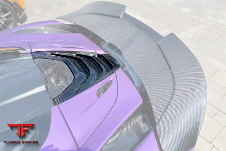 MCLAREN 720S SPYDER ONLY DRY CARBON FIBER ENGINE COVER REPLACEMENT BSD