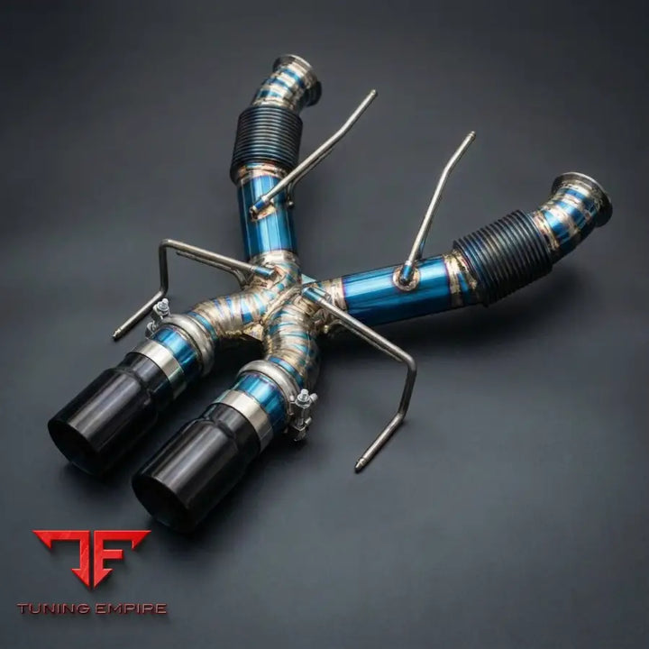 MCLAREN 750S 4.0 RAZOR TITANIUM RACE CATBACK EXHAUST