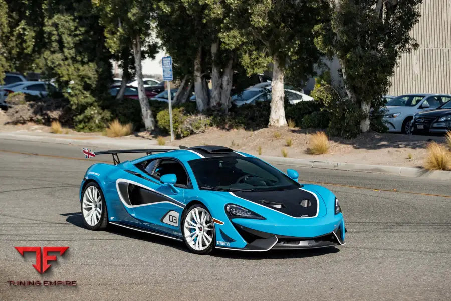 MCLAREN 765LT FORGED WHEELS AND EXHAUST SYSTEM
