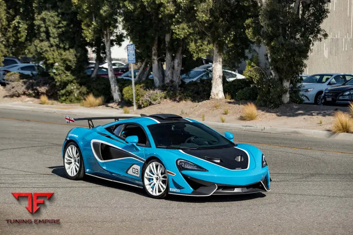 MCLAREN 765LT FORGED WHEELS AND EXHAUST SYSTEM