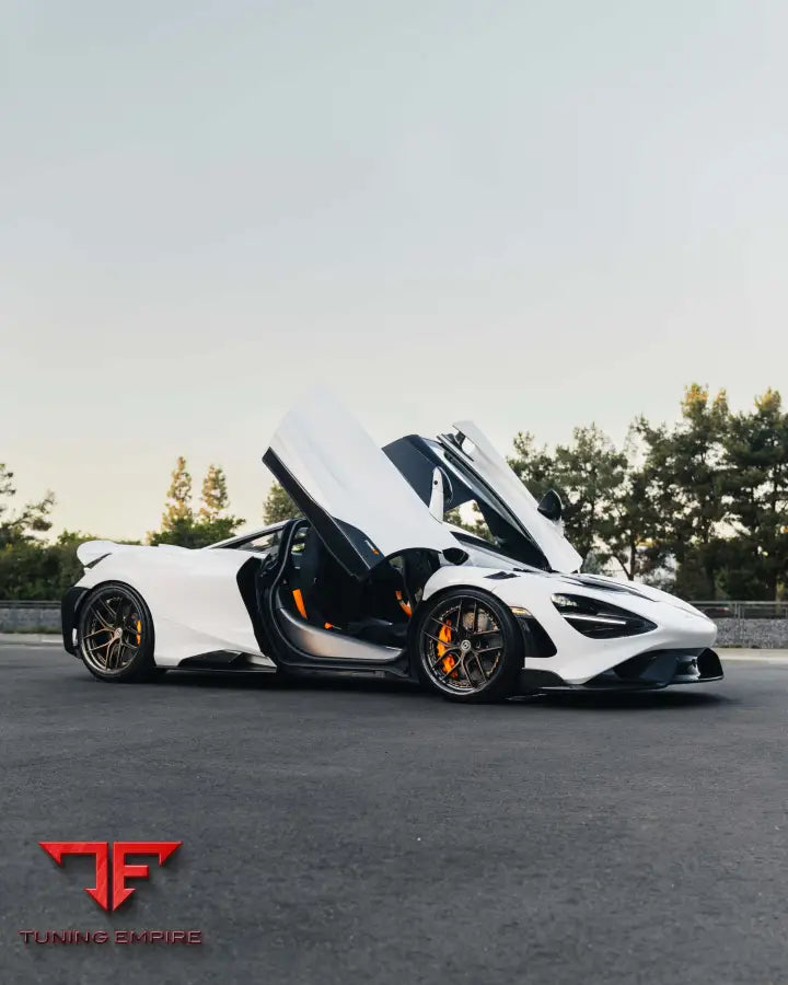 MCLAREN 765LT FORGED WHEELS AND EXHAUST SYSTEM
