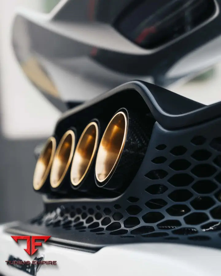 MCLAREN 765LT FORGED WHEELS AND EXHAUST SYSTEM
