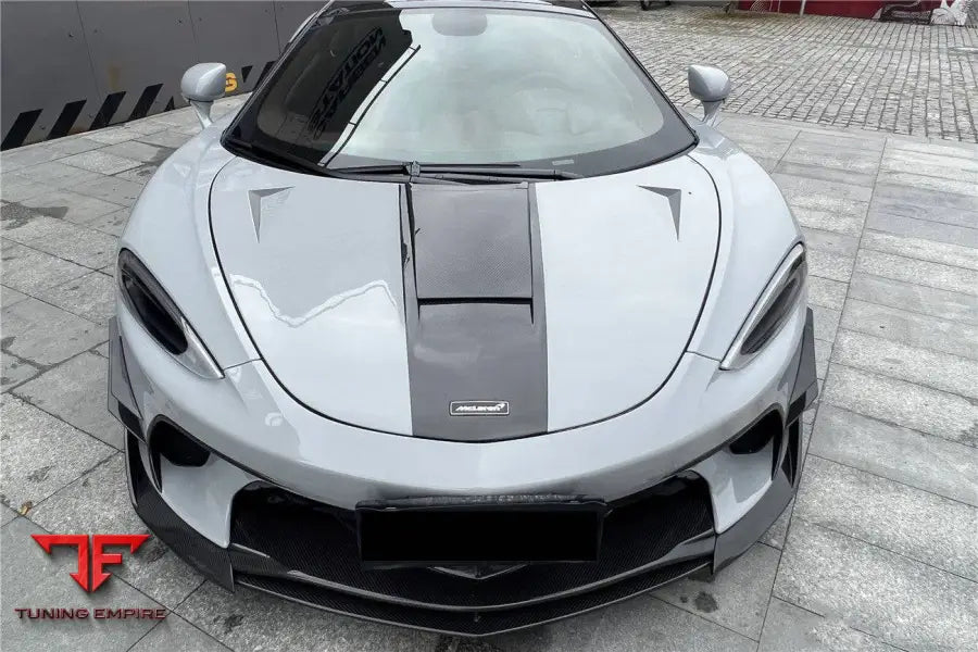 MCLAREN GT WP STYLE DRY CARBON FIBER FRONT CANARDS BSD