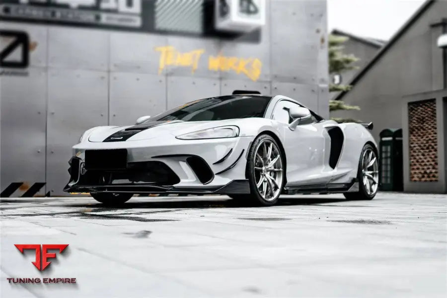 MCLAREN GT WP STYLE DRY CARBON FIBER FRONT CANARDS BSD