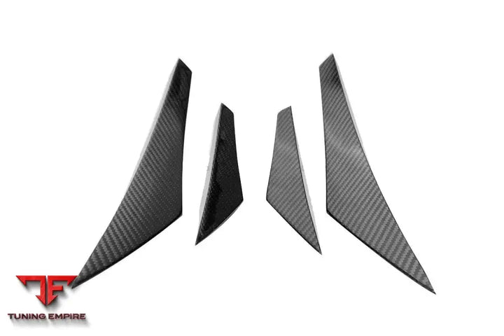 MCLAREN GT WP STYLE DRY CARBON FIBER FRONT CANARDS BSD