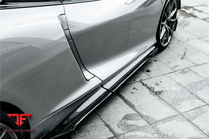 MCLAREN GT WP STYLE DRY CARBON FIBER SIDE SKIRTS BSD