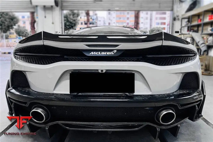 MCLAREN GT WP STYLE DRY CARBON FIBER TRUNK SPOILER WING BSD