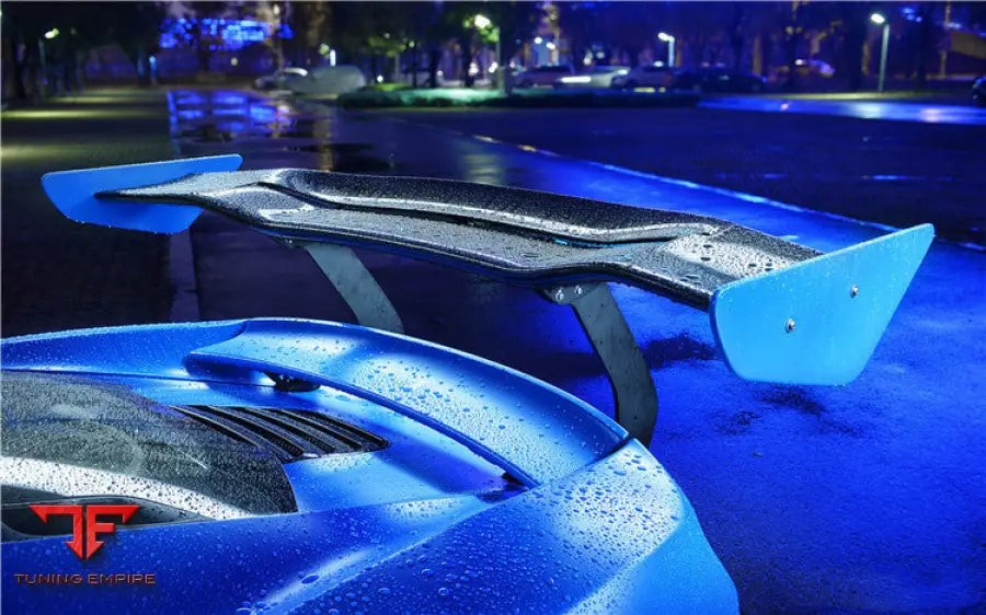 MCLAREN MP4-12C & 650S REBEL PERFORMANCE STYLE CARBON FIBER TRUNK SPOILER WING BSD